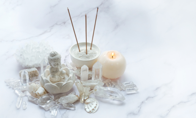 Jeg laver feng shui med min intuition